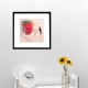 the strawberry seed-sticker, Fine Art color print