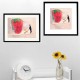 the strawberry seed-sticker, Fine Art color print