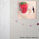 the strawberry seed-sticker, Fine Art color print