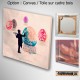 The Easter painter, Fine Art color print