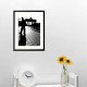 The man in Berlin, Fine Art color print urban landscape