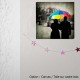 The rainbow umbrella, Fine Art color print urban landscape