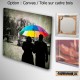 The rainbow umbrella, Fine Art color print urban landscape