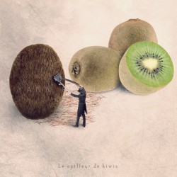 The kiwi hairdresser, Fine Art color print