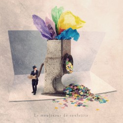 The confetti maker, Fine Art color print