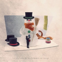 The snowmans stylist - Fine Art photography - Original Art photography - Tiny Trades series