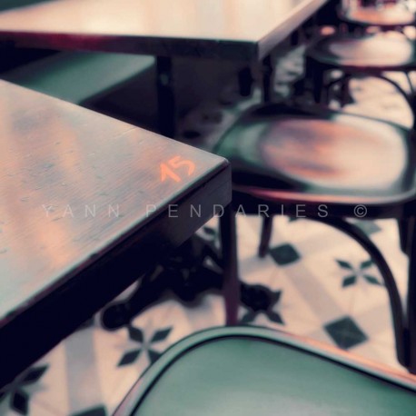 Coffee Break N°2, Fine Art color print urban landscape