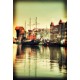photo du port de Gdansk, photographie artistique de paysage urbain