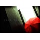 photo de parapluie rouge, photographie artistique de paysage urbain