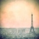 photo de la tour eiffel, L'aube sur Paris, Tirage artistique de Paris