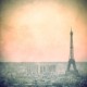 photo de la tour eiffel, L'aube sur Paris, Tirage artistique de Paris
