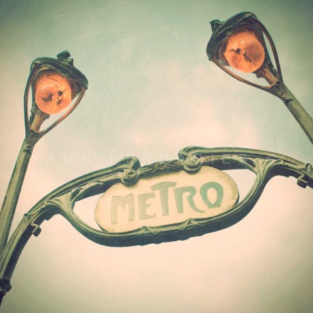 photo du métro Paris, Tirage artistique de Paris