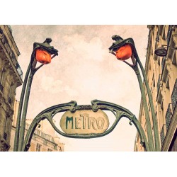 Metro Paris N°3, Fine Art Paris print