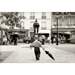 The child with the umbrella - Fine Art photography - Original Art photography