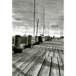 photo de pologne, Tolkmicko Pologne, photographie artistique noir et blanc