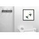 The bird N°1, Fine Art black-white photography print 