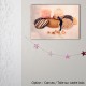 tableau ludique gateaux, photo sur toile